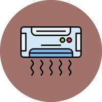 Air Conditioning Creative Icon Design vector