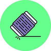 Eraser Creative Icon Design vector