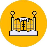 Gate Creative Icon Design vector