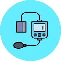 Sphygmomanometer Creative Icon Design vector