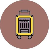 Luggage Creative Icon Design vector