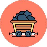 Coal Creative Icon Design vector