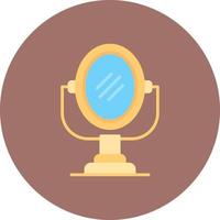 Mirror Creative Icon Design vector