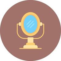 Mirror Creative Icon Design vector