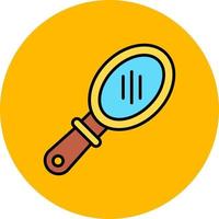 Mirror Creative Icon Design vector