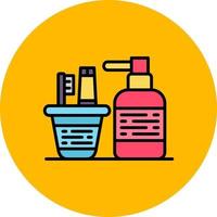 Toiletries Creative Icon Design vector