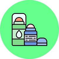 Deodorant Creative Icon Design vector