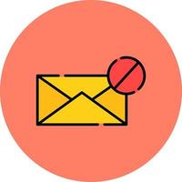 Email Block Creative Icon Design vector