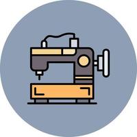 Sewing Machine Creative Icon Design vector