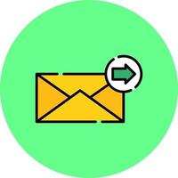 Forward Creative Icon Design vector