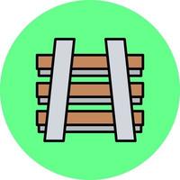 Railway Creative Icon Design vector