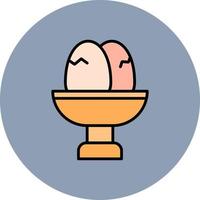 Eggs Creative Icon Design vector