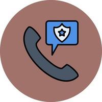 Police Call Creative Icon Design vector