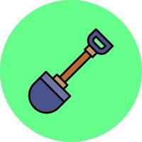 Shovel Creative Icon Design vector