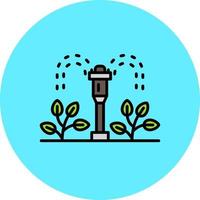 Sprinkler Creative Icon Design vector