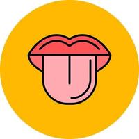 Tongue Creative Icon Design vector