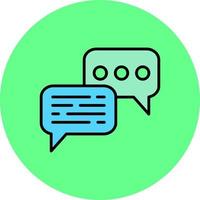 Chat Creative Icon Design vector