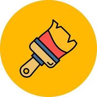 Paint Brush Creative Icon Design vector