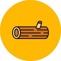 Log Creative Icon Design vector