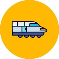 Train Creative Icon Design vector