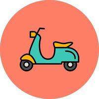 Scooter Creative Icon Design vector