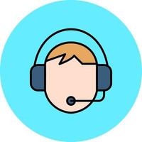 Customer Service Creative Icon Design vector