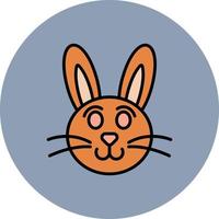 Rabbit Creative Icon Design vector