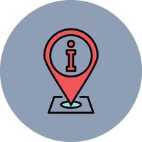 Location Creative Icon Design vector