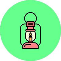 Lantern Creative Icon Design vector