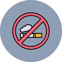 No Smoke Creative Icon Design vector