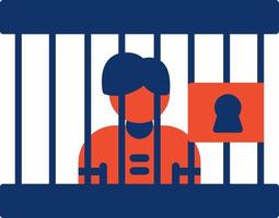 Prison Creative Icon Design vector