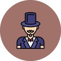 Magician Creative Icon Design vector