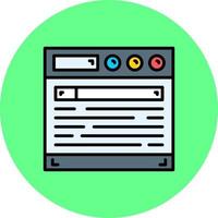 Web Creative Icon Design vector