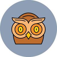 Owl Creative Icon Design vector