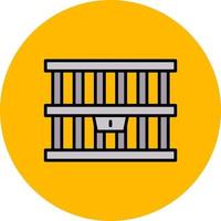 Jail Creative Icon Design vector
