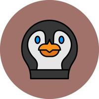 diseño de icono creativo de pingüino vector