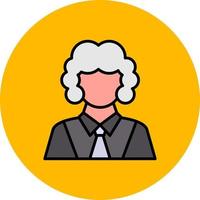 Judge Creative Icon Design vector