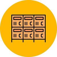 Locker Creative Icon Design vector