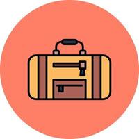 diseño de icono creativo de bolsa de deporte vector