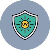 Uv Creative Icon Design vector