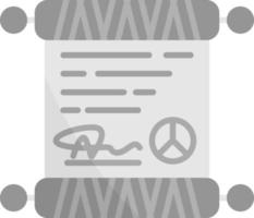 Peace Treaty Creative Icon Design vector