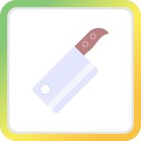 diseño de icono creativo de cuchillo vector