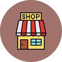 Shop Creative Icon Design vector