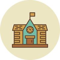 School Creative Icon Design vector