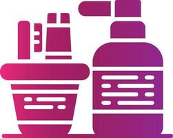 Toiletries Creative Icon Design vector