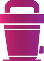 Garbage Creative Icon Design vector