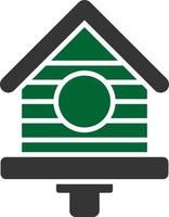 Birdhouse Creative Icon Design vector