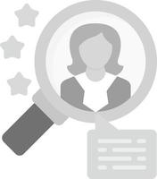 Talent Search Creative Icon Design vector