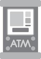 Atm Machine Creative Icon Design vector