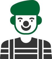 Mime Creative Icon Design vector